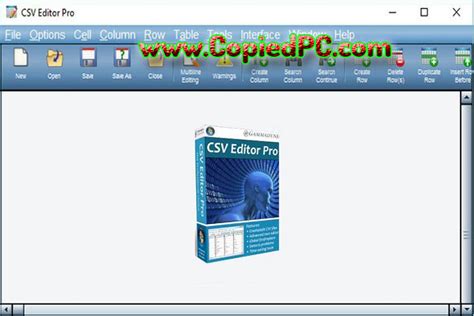 Gammadyne CSV Editor Pro